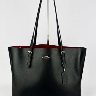 Black Coach Mollie Tote Bag 25